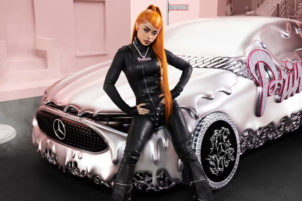 ice spice mercedes benz